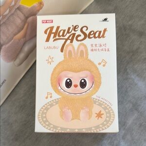 POP MART THE MONSTERS LABUBU Have A Seat Vinyl Plush Blind Box Bag Charm